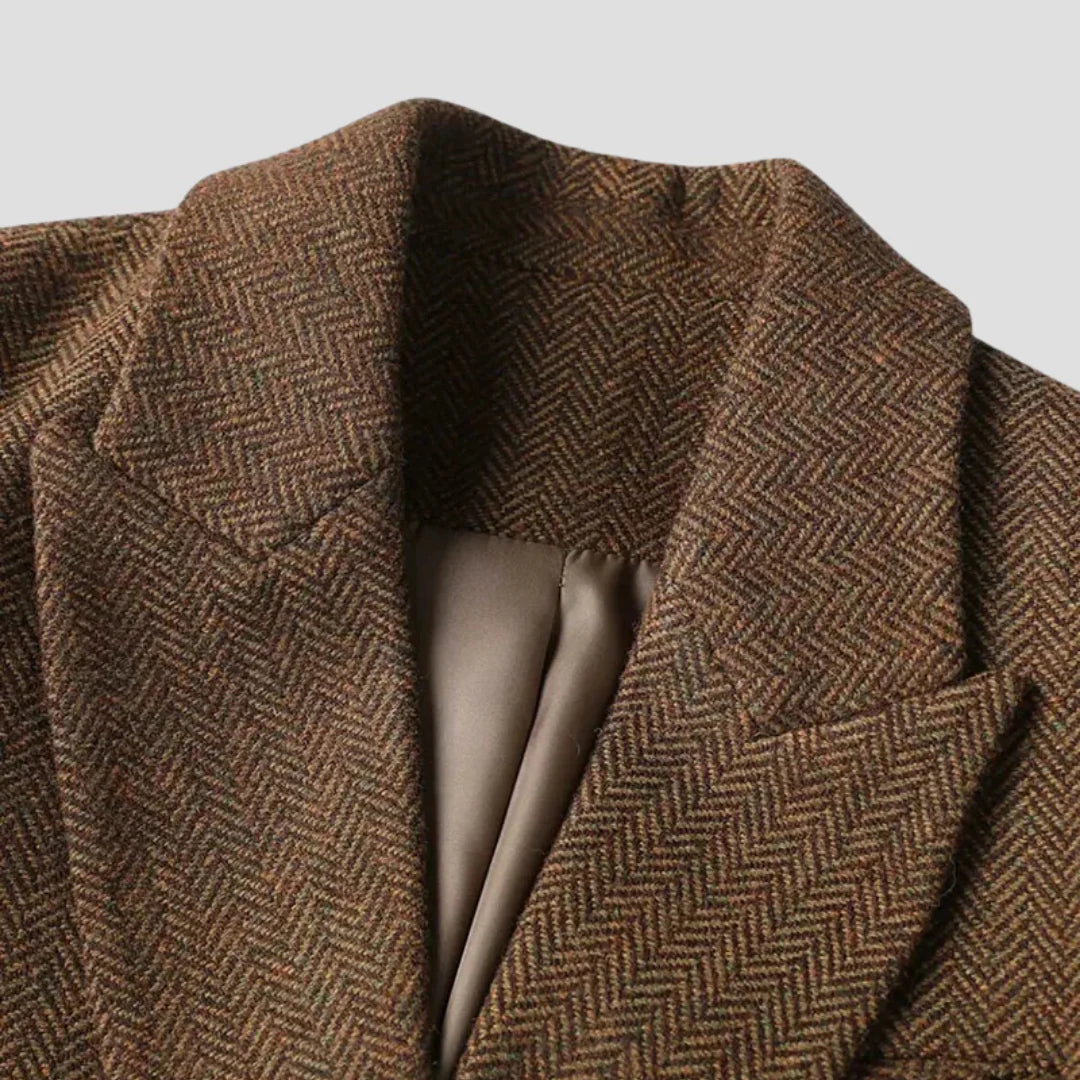 Belraes | Women’s Double-Breasted Tweed