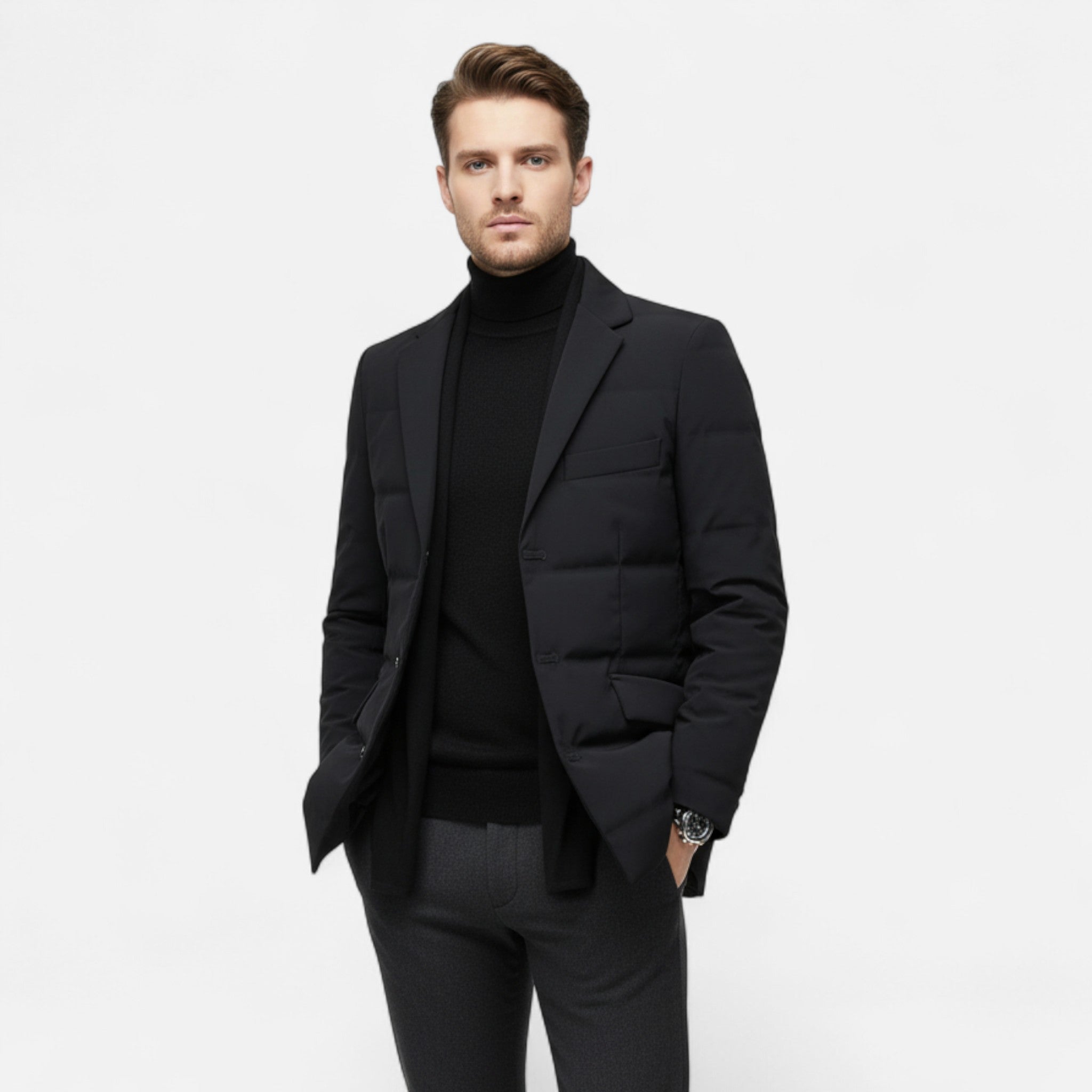 Belraes | Men’s Old Money Puffer Coat