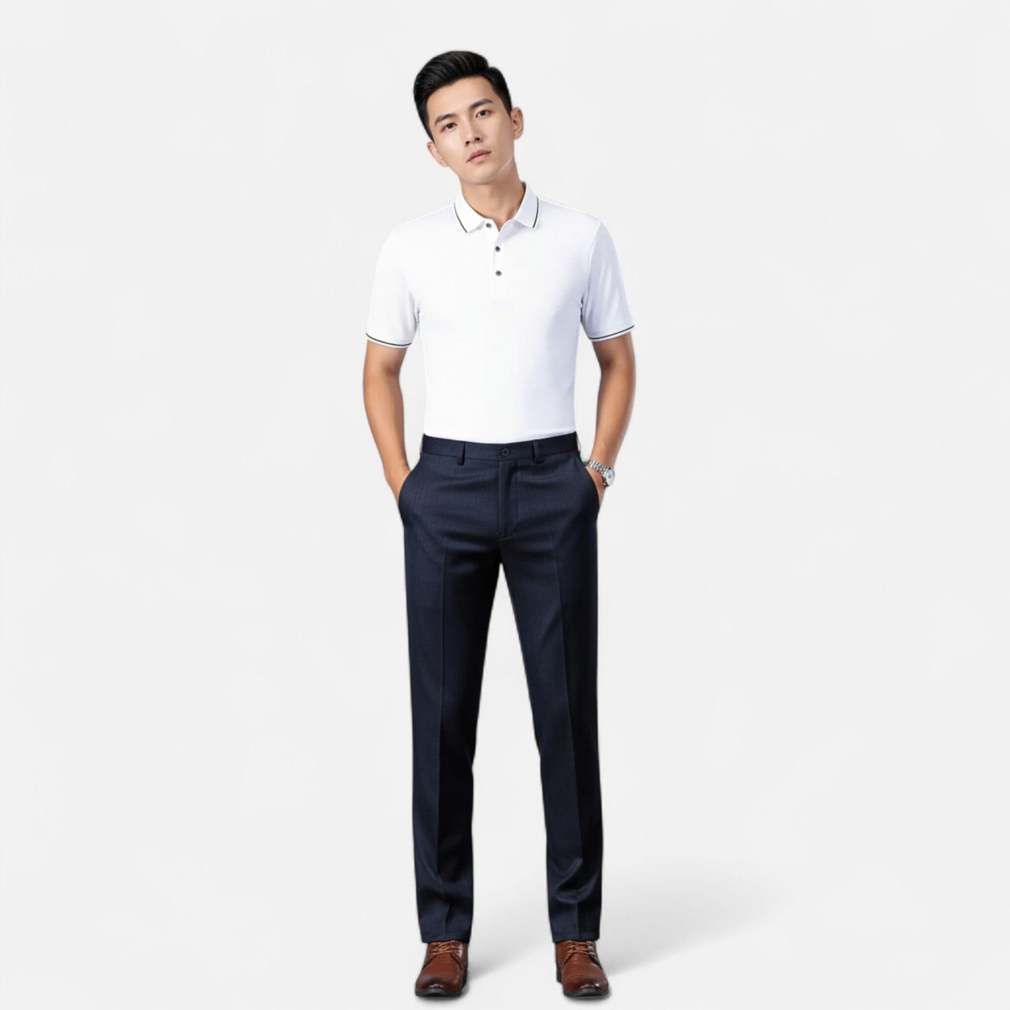 Belraes | Men’s Classic Dress Trousers